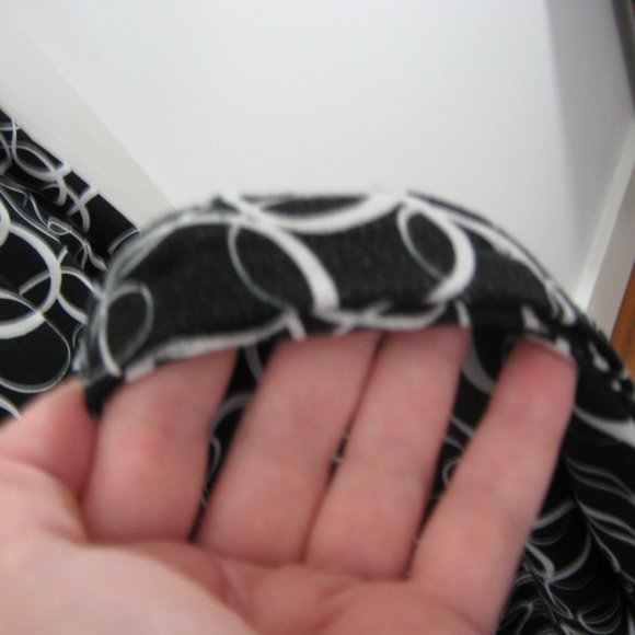 Black and White INC International Concepts Blouse - Picture 5 of 6